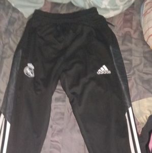 Real madrid adidas track pants